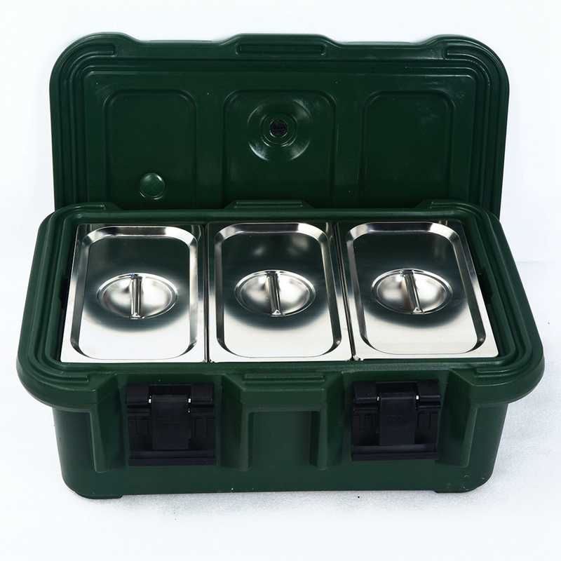 33L Military Insulated Top Loading Food Pan Carriers For Army Food  Distribution